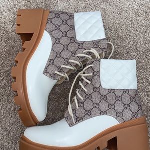 GUCCI - Women's GG ankle boot - Size 9 - NEW never worn - fit me too small